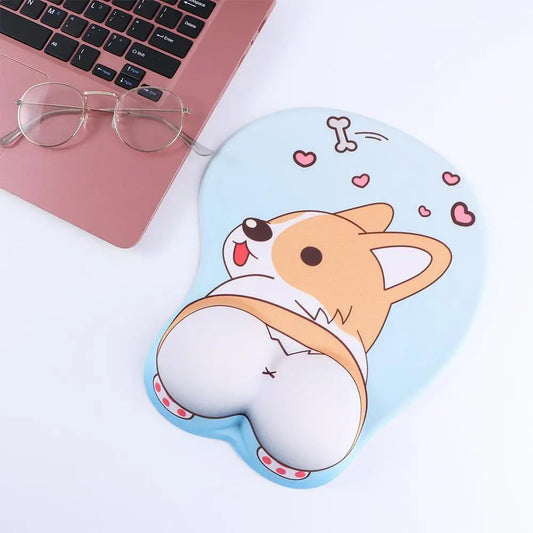 Corgi Comfort™ Gel Wrist Mouse Pad