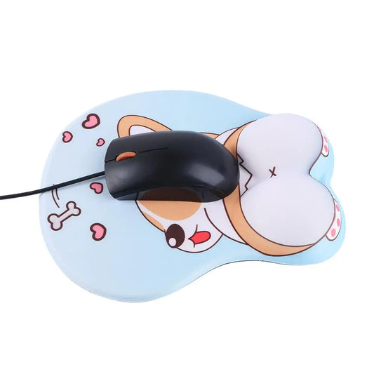 Corgi Comfort™ Gel Wrist Mouse Pad
